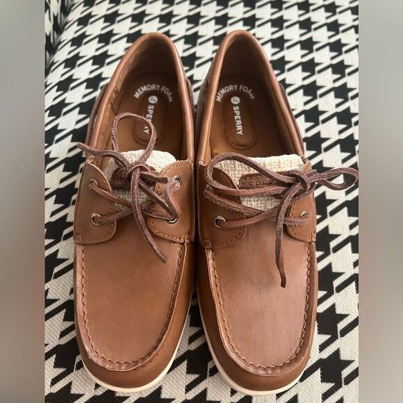 Sperry Whalefish Boat Shoe-Size 8 - Picture 5 of 8